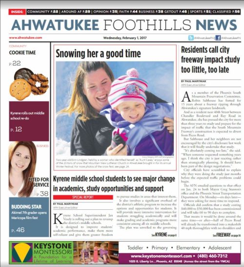 Ahwatukee Foothill News