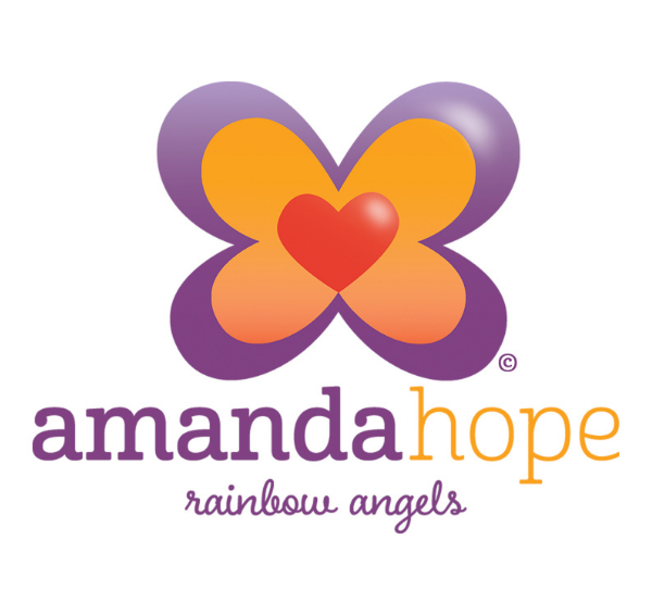 Amanda Hope rainbow angels logo